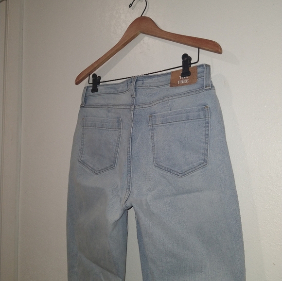 FREE PEOPLE Curvy High Rise Vintage Straight Jeans - Picture 10 of 10